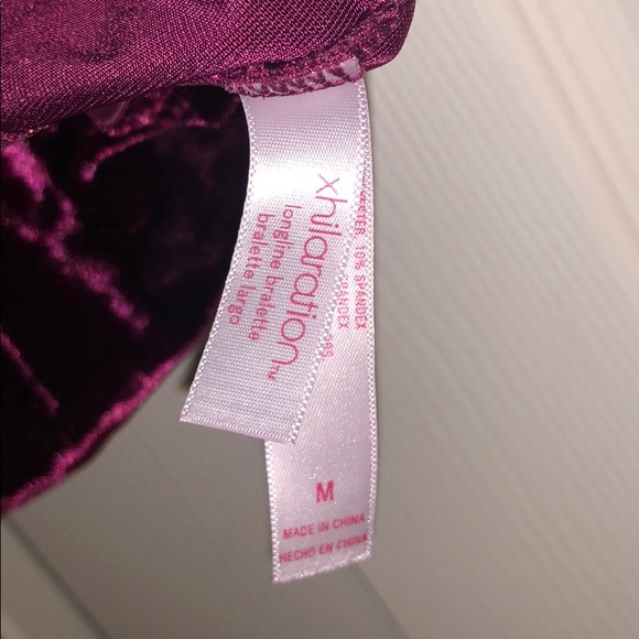 Velvet Bralette - Picture 3 of 3